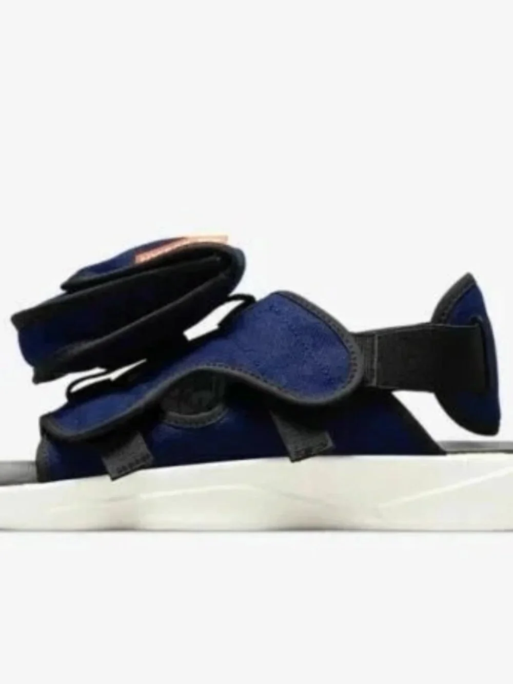 Jordan LS Slide Deep Royal Blue Black White Men's Sandals CZ0791-400 Sz 9 & 11